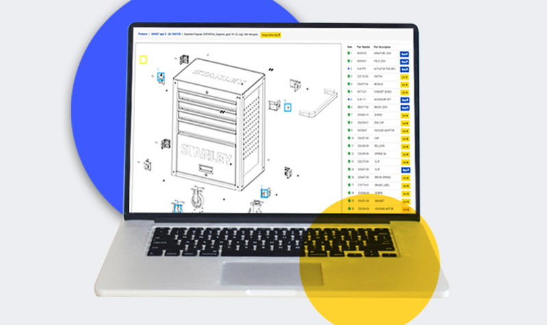 Stanley Black and Decker hotspot functionality