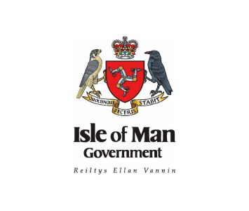 an image of the isle of man government logo