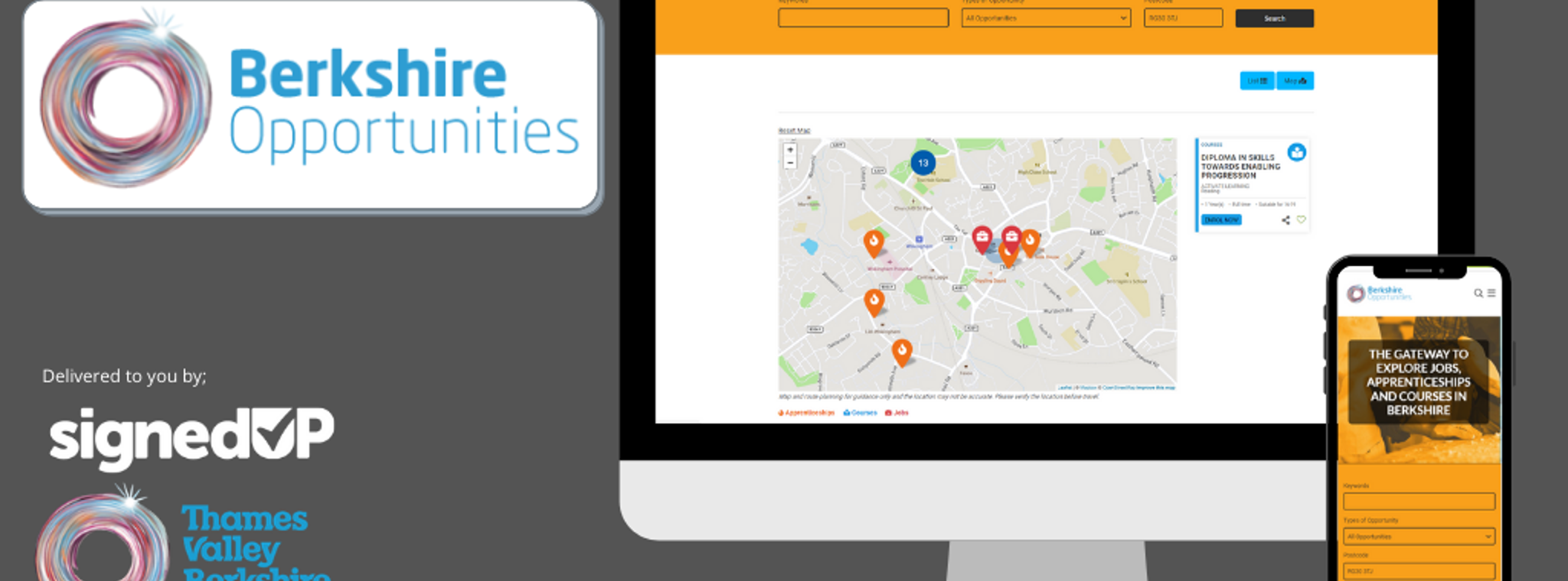 A snippet of the Thames Valley Berkshire LEP website