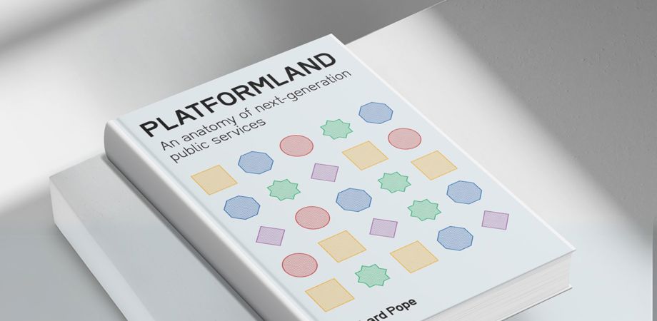 A picture of the title and front page from the book entitled Platformland