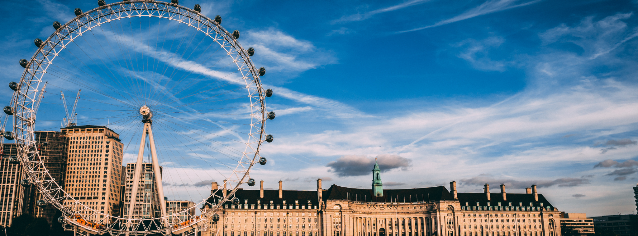 An image of the south bank skyline