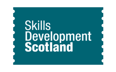 A copy of the Skills Development Scotland logo