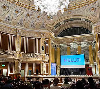 Interior of St. George's Hall, Liverpool